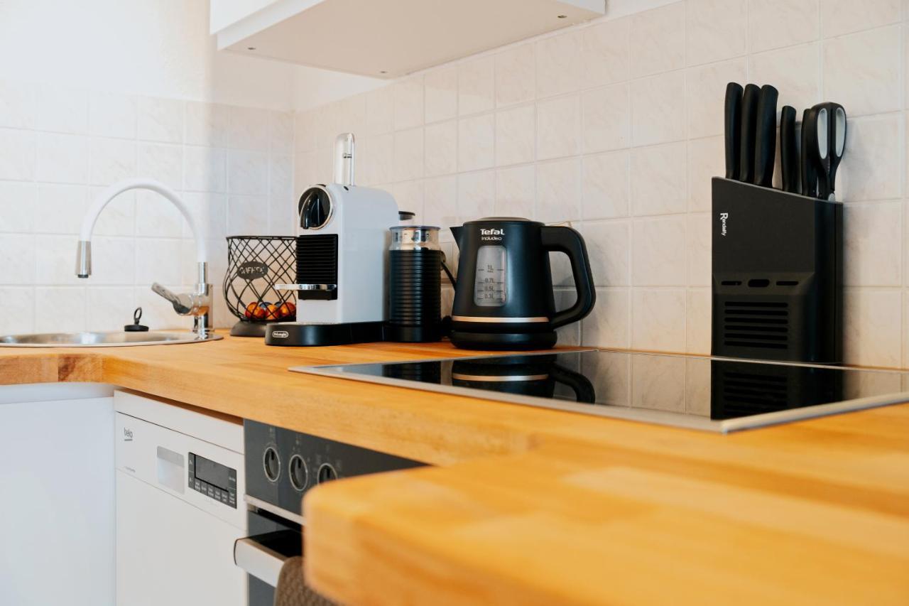 Bliss Place - Serviced Apartment - Arbeitsplatz, Zentral, Kueche, Waschmaschine, Smarttv Magdeburg Luaran gambar